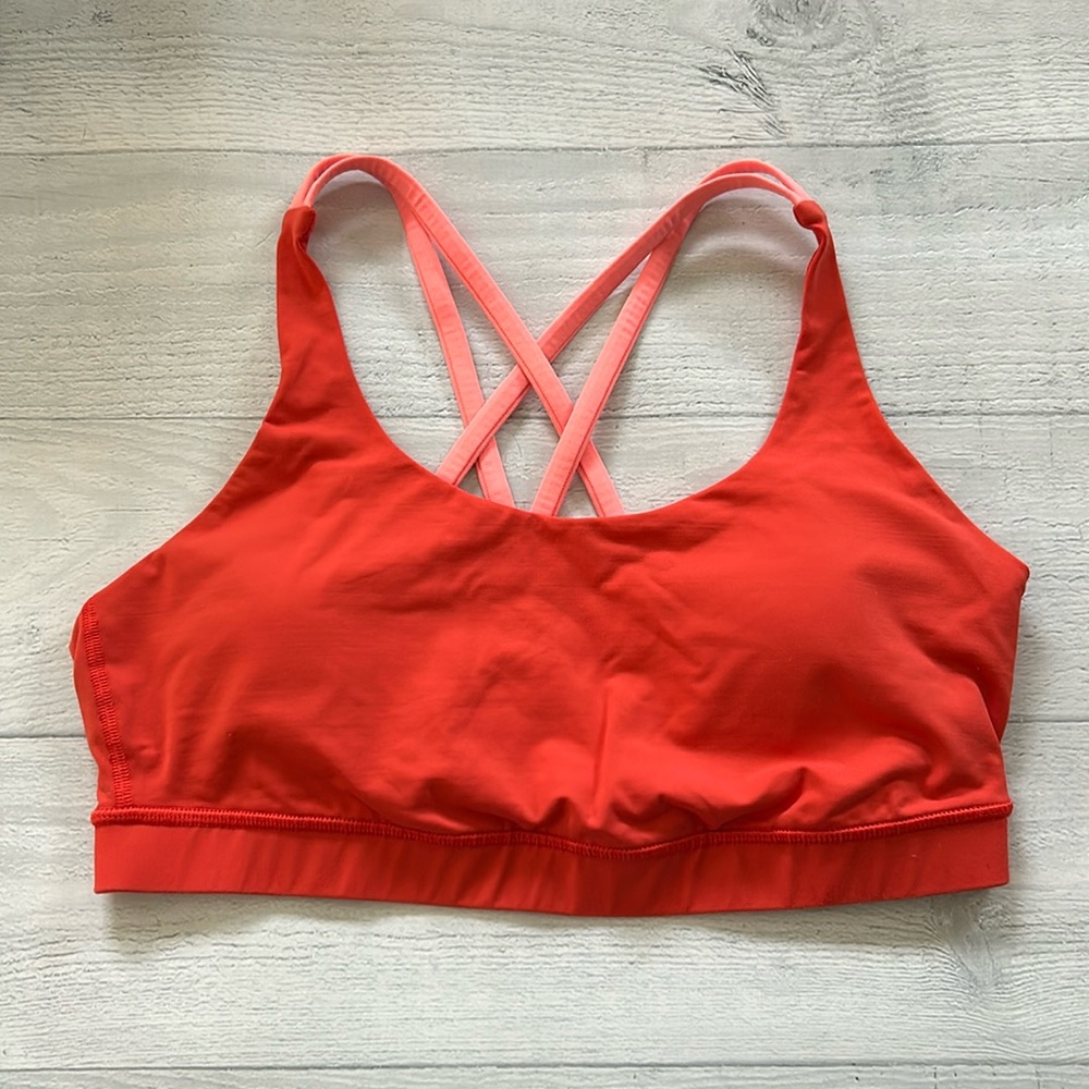 Lululemon Energy Bra Sz 12 - Picture 1 of 5